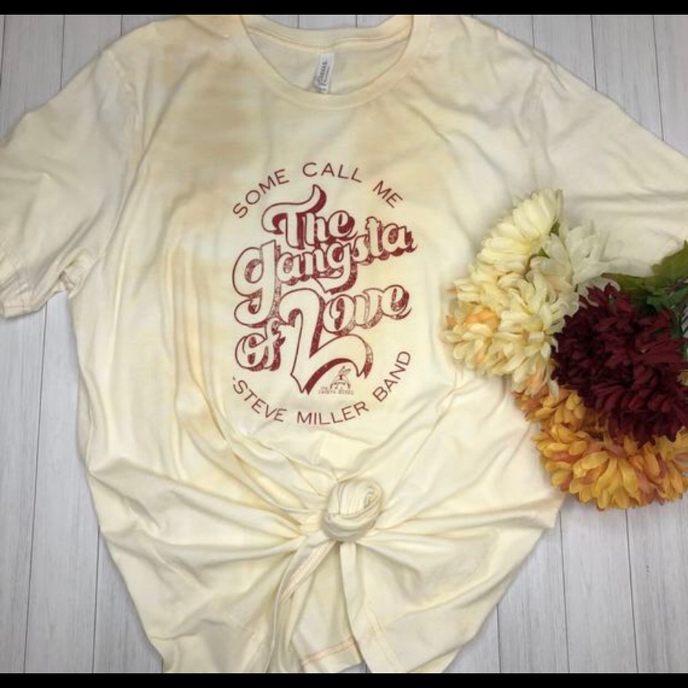 Steve Miller Band - Hand Bleached Tee
